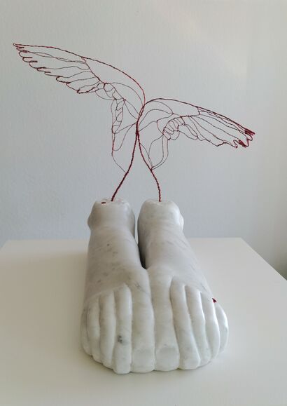 „schWINGen“  - a Sculpture & Installation Artowrk by Drescher Heike